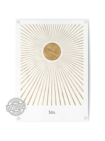 Orangewallz Zewnętrzny druk artystyczny "Sun"