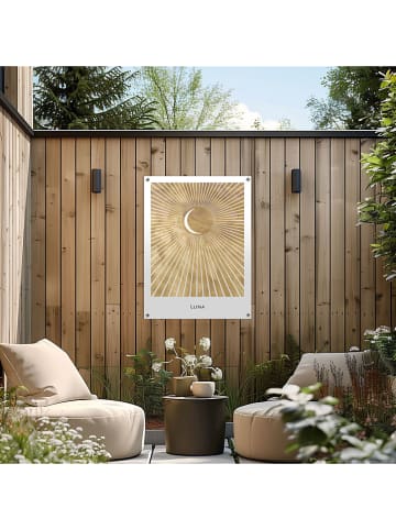 Orangewallz Outdoor-Kunstdruck ''Moon''