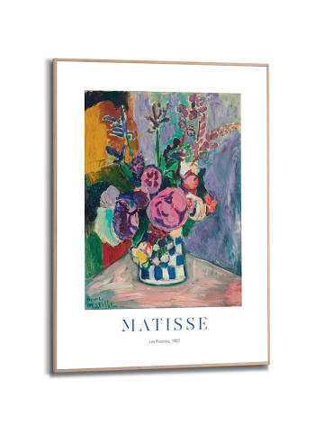 Orangewallz Druk artystyczny "Matisse - flowers" w ramce