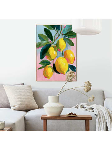 Orangewallz Ingelijste kunstdruk ''Lemons''