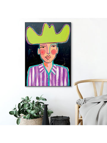 Orangewallz Gerahmter Kunstdruck ''Cowboy Colours''