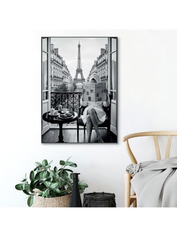 Orangewallz Gerahmter Kunstdruck ''Moment in Paris''