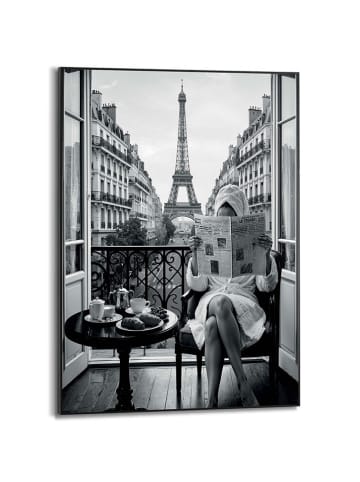 Orangewallz Druk artystyczny "Moment in Paris" w ramce