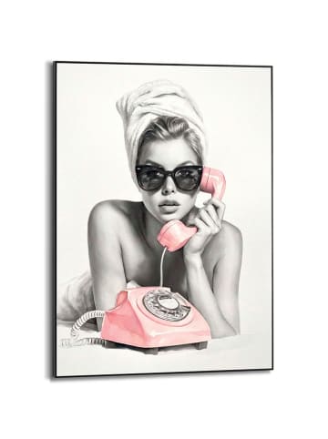 Orangewallz Ingelijste kunstdruk ''Who's Calling''