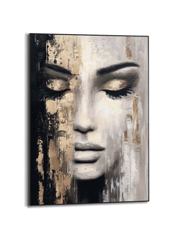 Orangewallz Ingelijste kunstdruk ''Platina Face''