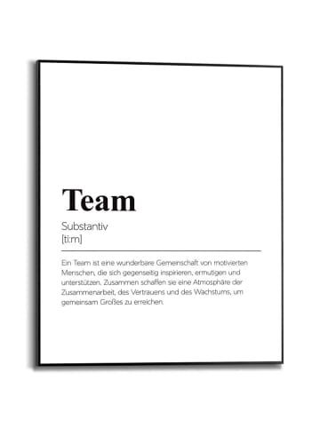 Orangewallz Ingelijste kunstdruk ''The Team''
