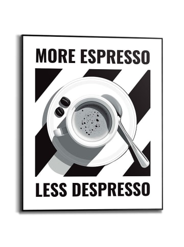 Orangewallz Druk artystyczny "More or Less" w ramce