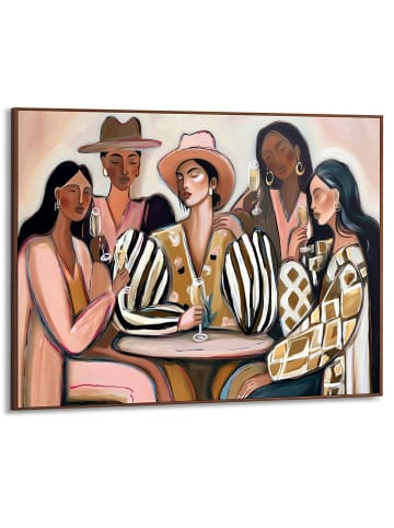 Orangewallz Ingelijste kunstdruk ''Girls Night Out''