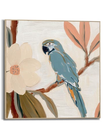 Orangewallz Ingelijste kunstdruk ''Blue Bird''