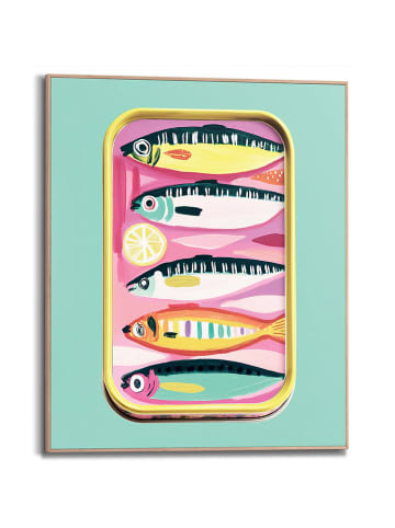 Orangewallz Druk artystyczny "Sardine Can" w ramce