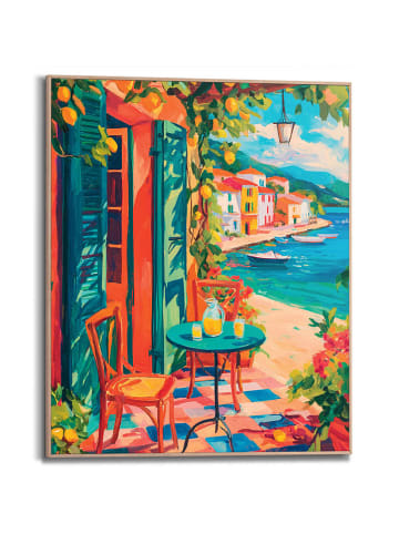 Orangewallz Druk artystyczny "Holiday Spot" w ramce