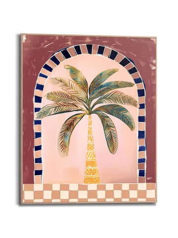 Orangewallz Ingelijste kunstdruk ''Palm Present''