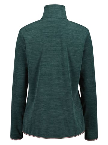 cmp Bluza polarowa w kolorze zielonym