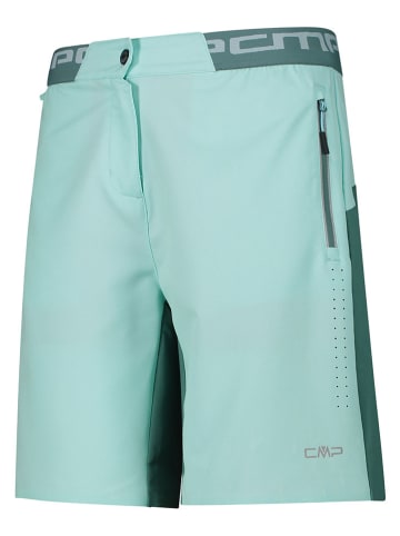 cmp 3-in-1 fietsshortturquoise