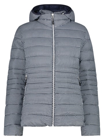 cmp Steppjacke in Dunkelblau/ Weiß