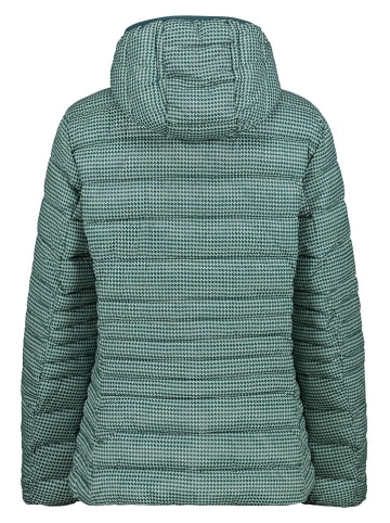 cmp Doorgestikte jas turquoise