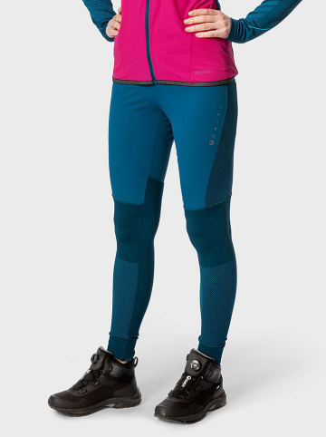 Halti Funktionsleggings "Tracks" in Blau