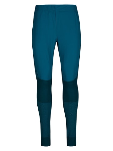 Halti Legginsy funkcyjne "Tracks" w kolorze niebieskim