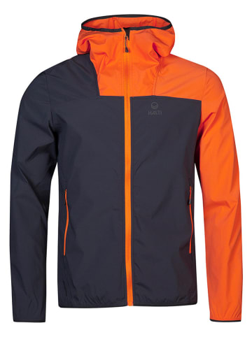 Halti Funktionsjacke "Pallas X-Stretch Lite" in Orange/ Schwarz