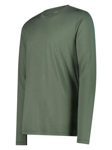 cmp Functionele longsleeve groen