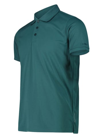 cmp Funkcyjna koszulka polo w kolorze turkusowym