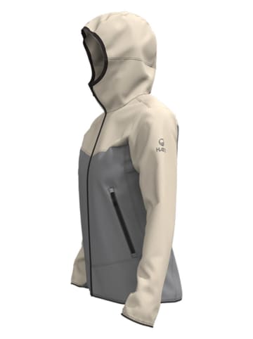 Halti Windbreaker "Pallas Cool" in Beige/ Grau