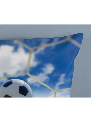 Good Morning Renforcé beddengoedset "Maurits" blauw/wit