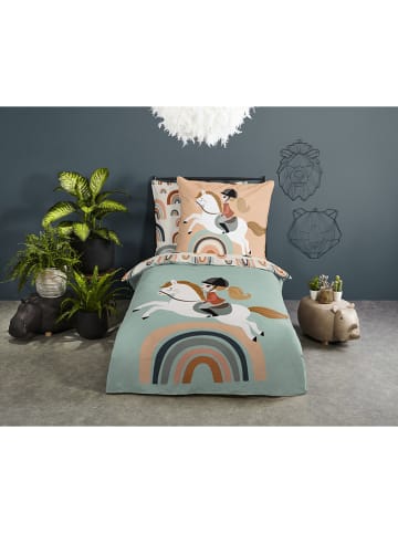 Good Morning Bettwäsche-Set 'Destin" in Bunt