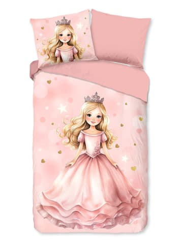 Good Morning Bettwäsche-Set "Amelie" in Rosa