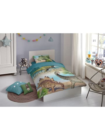 Good Morning Beddengoedset "Dino" meerkleurig