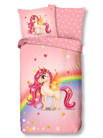 Good Morning Bettwäsche-Set "Little" in Rosa