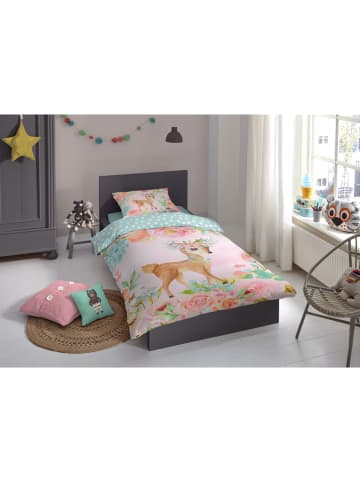 Good Morning Beddengoedset "Sweet" lichtroze