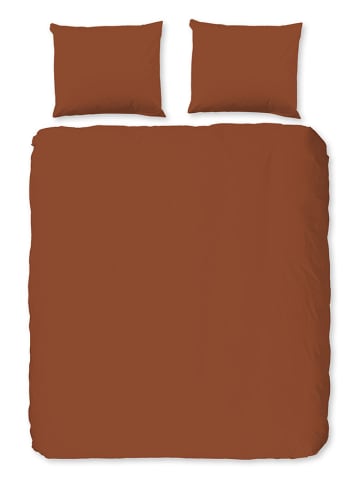 Good Morning Bettwäsche-Set in Terracotta