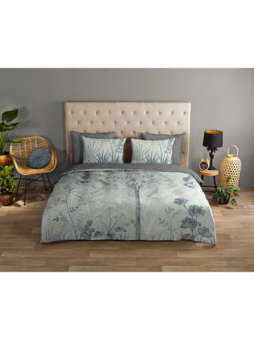 Good Morning Komplet pościeli "Charles" w kolorze błękitno-szarym