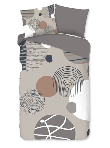 Good Morning Beddengoedset  "Hendrik" beige/lichtbruin