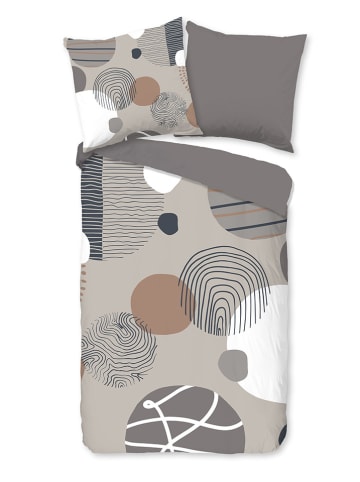 Good Morning Beddengoedset  "Hendrik" beige/lichtbruin