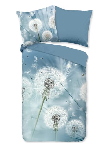 Good Morning Bettwäsche-Set "Wishful" in Hellblau