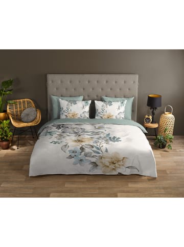 Good Morning Beddengoedset "Celina" wit/mintgroen