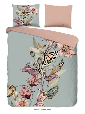 Good Morning Bettwäsche-Set "Lyave" in Mint/ Rosa