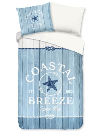 Good Morning Bettwäsche-Set ''Breeze'' in Blau