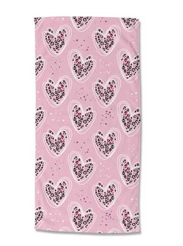 Good Morning Strandtuch "Femke" in Rosa