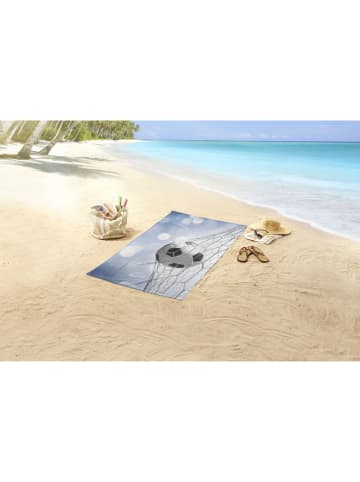 Good Morning Strandlaken "Tijmen" blauw/wit