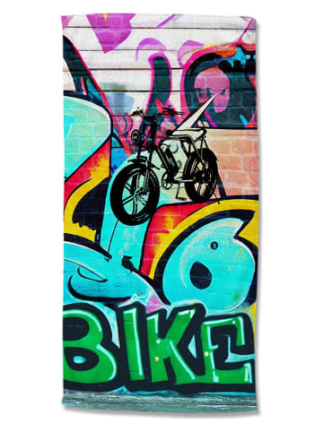 Good Morning Strandlaken "Charlie" turquoise/groen/paars