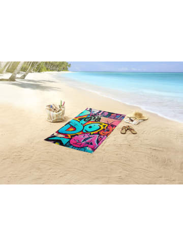 Good Morning Strandlaken "Charlie" turquoise/groen/paars