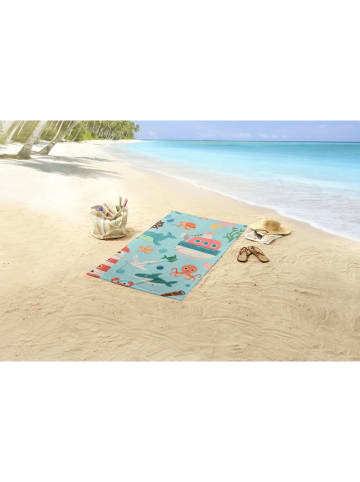 Good Morning Strandlaken "Sailor" turquoise/groen/rood