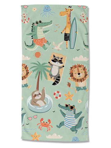 Good Morning Strandlaken "Soleil" turquoise/geel