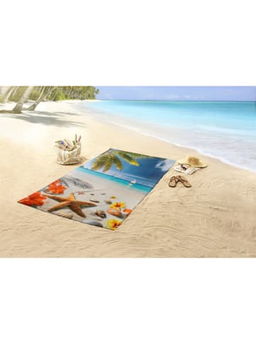 Good Morning Strandlaken "Havana" blauw/groen/beige