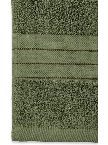 Good Morning 8-delige handdoekenset groen