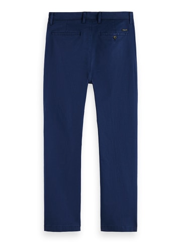 Scotch & Soda Chinobroek donkerblauw