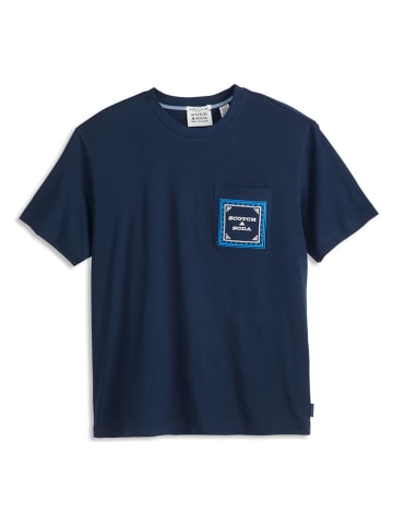 Scotch & Soda Shirt donkerblauw